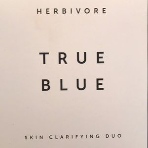 BNIB Herbivore True Blue clarifying duo